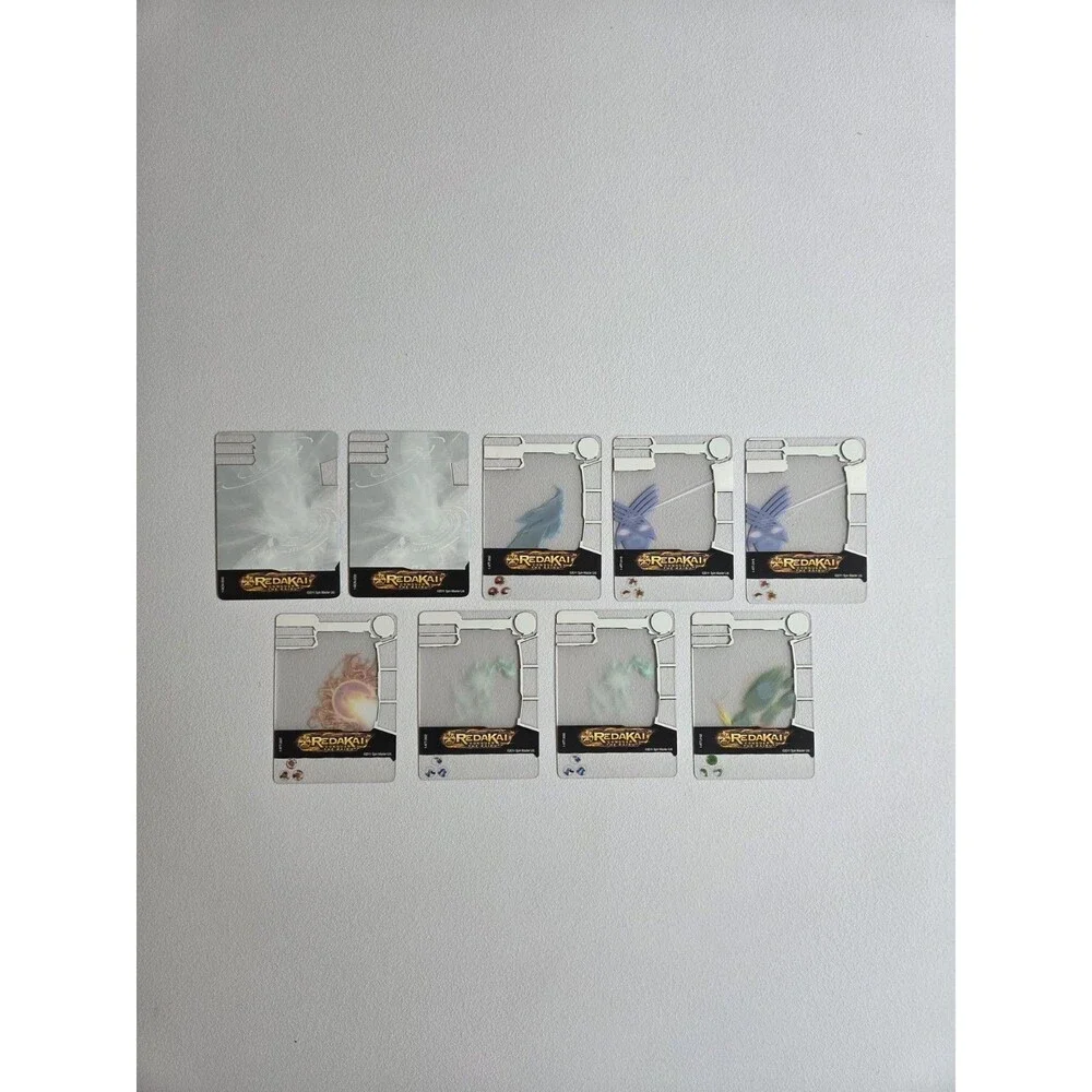 Redakai Conquer The Kairu Trading Card Game Lot Of 9 Holographic Cards